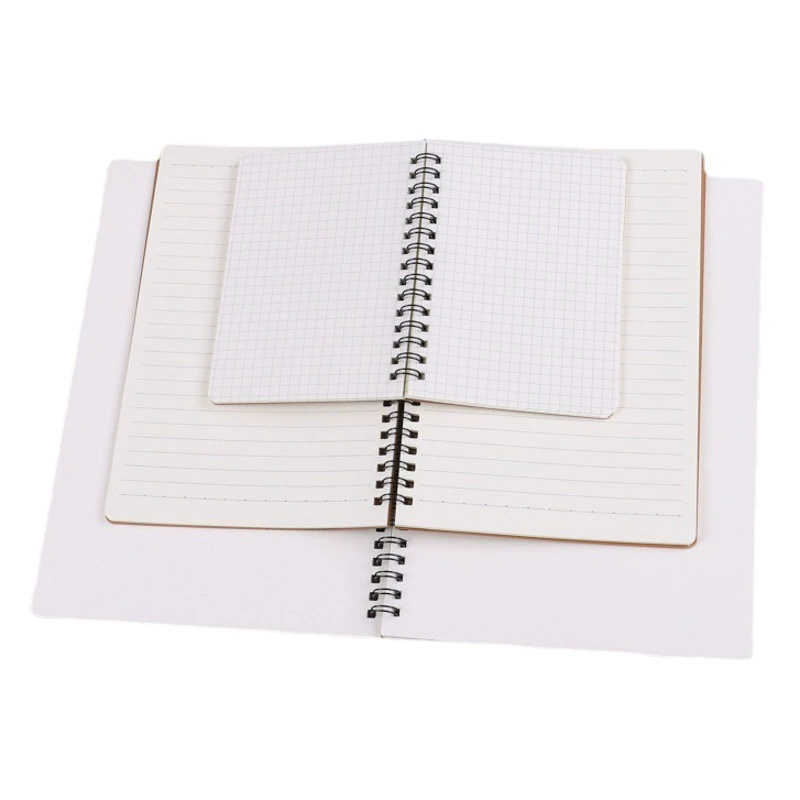 В наличии альбом для рисования из крафт-бумаги Черная карта творческая сетка горизонтальная линия пустая катушка этот блокнот для студентов