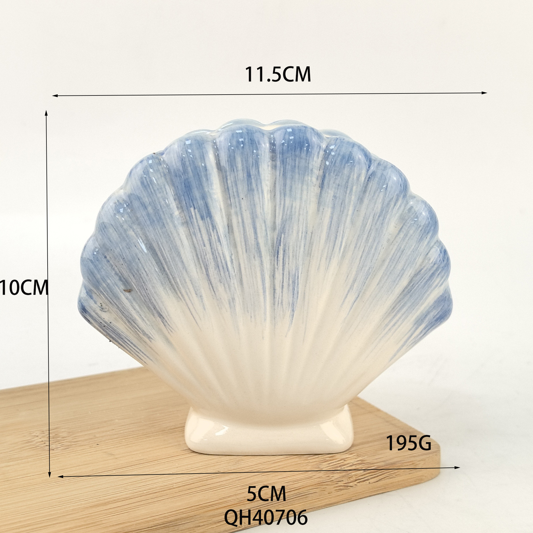 Nordic Ocean Series Shell Sanitary Ware 3D Set de cuatro piezas Suministros de baño Taza de lavado de alto valor Simple