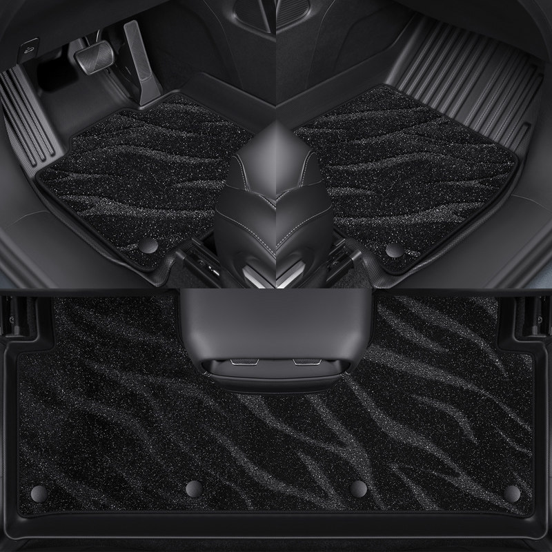 Car Floor Mats 25 New Models Upper Layer Carpet Custom Snow-Proof Starry Sky Carpet Special Woven Floor Mats for Minis