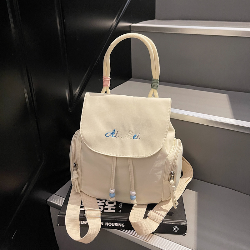 Mochila de moda ultra caliente fresca, mochila de mujer, otoño de 2025 nueva moda, bolso de aire extranjero, mochila de viaje
