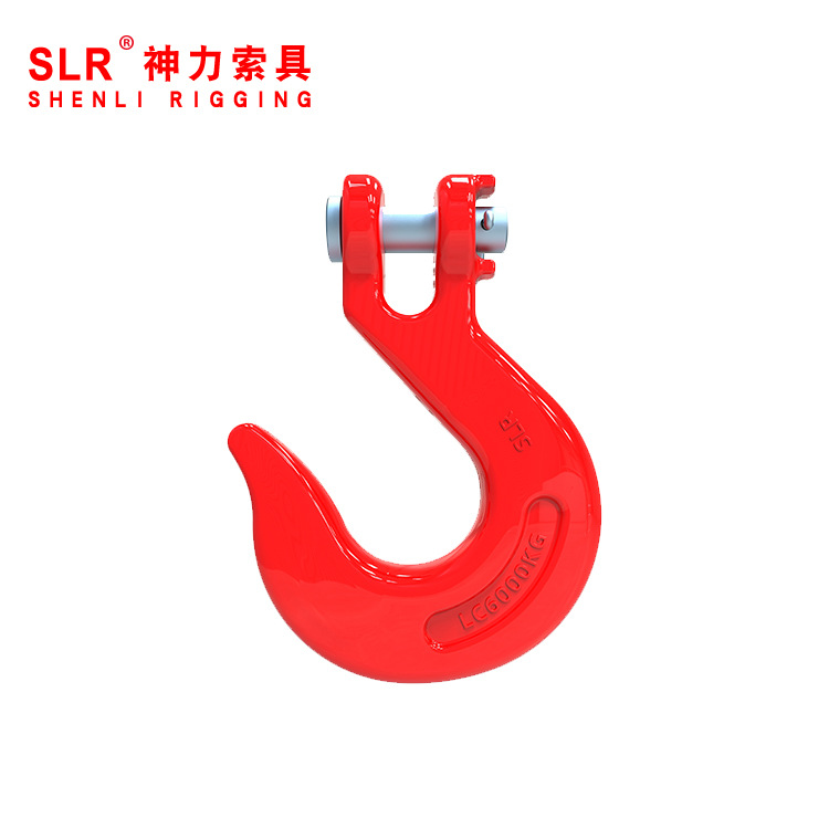 70级高强度合金钢锻造 澳式羊角滑钩 G70链条羊角滑钩吊钩 可批发