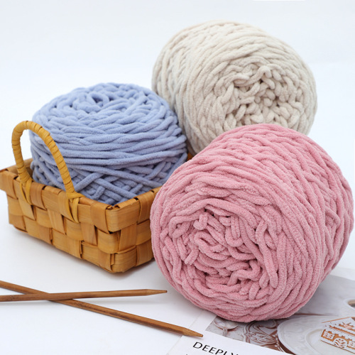 3.8 two thin ice stick line single ice stick thick yarn hook shoe 3.8 large quantity handmade woven cushion toy