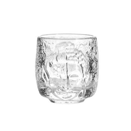 Buddha-Demon in a Moment Cup Crystal Glass Tea Cup Frozen Beaker Owner Cup Single Cup Gongfu Tea Cup Wholesale