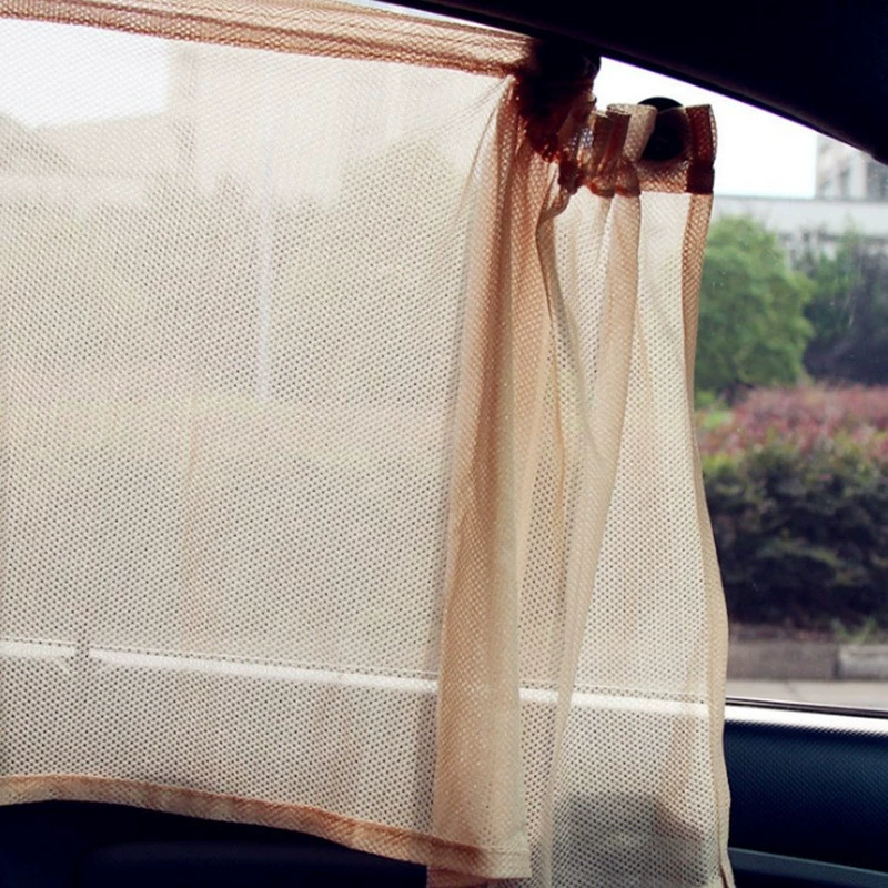 Car curtain side window Back sunscreen car with curtains universal vehicle suction cup inner sunscreen glasses