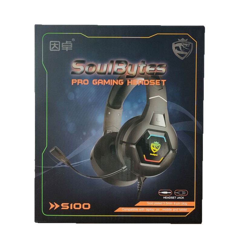 新商品SoulBytes s 100ヘッドセットのゲームのヘッドセットのコンピュータの電気競争のヘッドセットの取っ手ps 5ps 4は通用します。|undefined