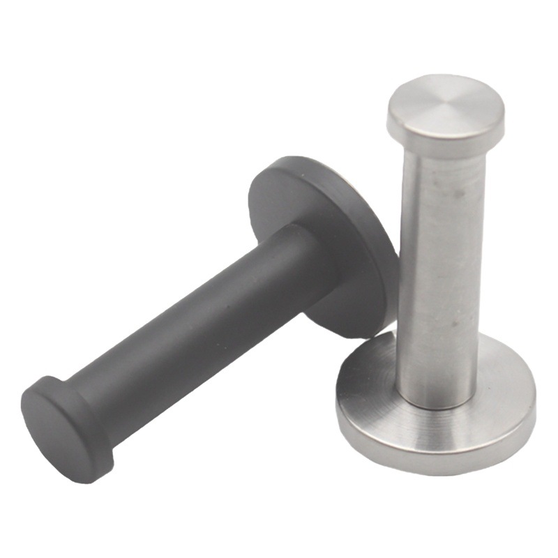 Gancho de acero inoxidable cilíndrico gancho de acero inoxidable ropa de baño gancho de la capa gancho individual gancho de la sala de estar