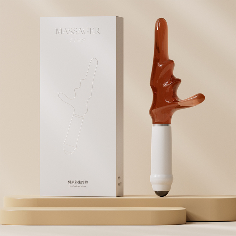 Dispositivo de apertura de punto de barra de acupuntura, meridiano magnético multifuncional, lápiz de extracción de tendones de mano, pedicura, herramienta de dragado de masaje de pájaro triangular