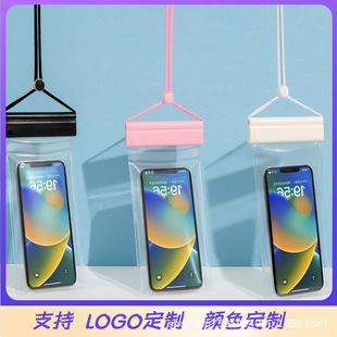 Mobile Phone Waterproof Bag Drifting Diving Swimming Mobile Phone Waterproof Case Hanging Neck Touchscreen Take-out Riding Mobile Phone Rain Bag