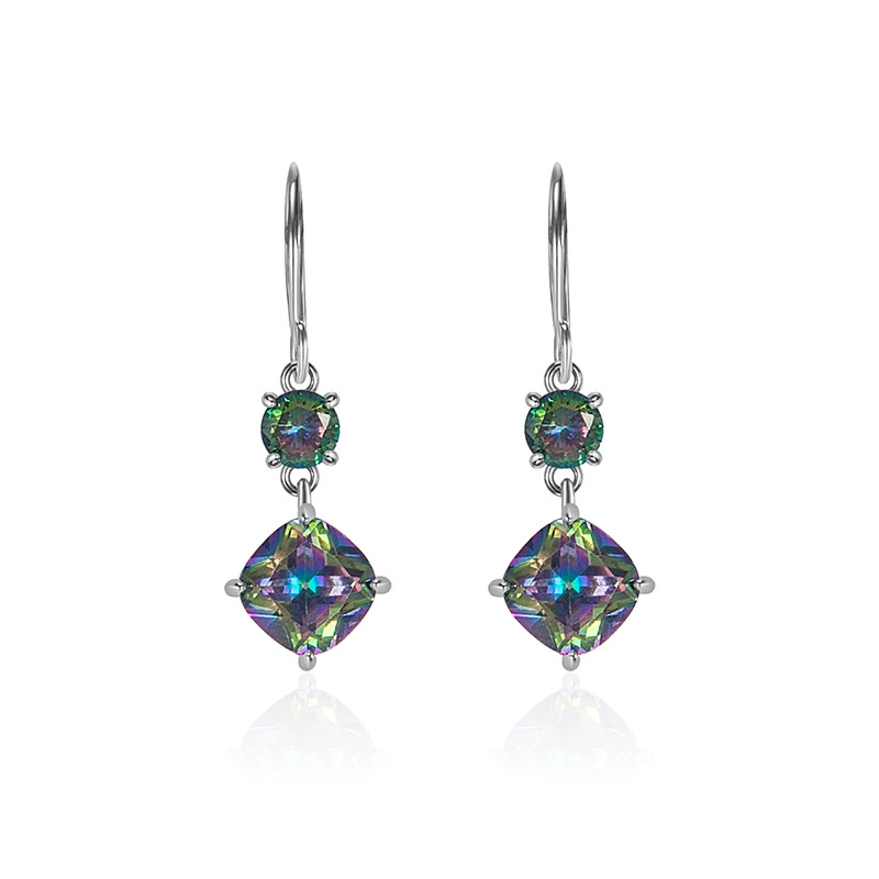 Zirconium, earrings, Amazon, European style, wholesale