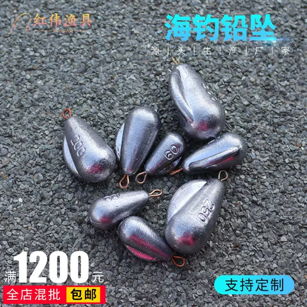 Cross-Border Wholesale Lead Sinkers with Wings and Scale for Sea Fishing, Fishing Weights for Deep-Sea Fishing Gear