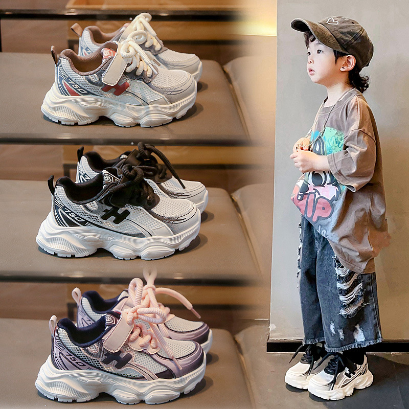 Frühling und herbst neue weichen boden sport schuhe net oberfläche jungen alle spiel laufschuhe_voghion.com