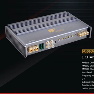 2026 Model 1200W D Sinif Tək Kanallı Rəqəmsal Bas Avtomobil Gücləndiricisi