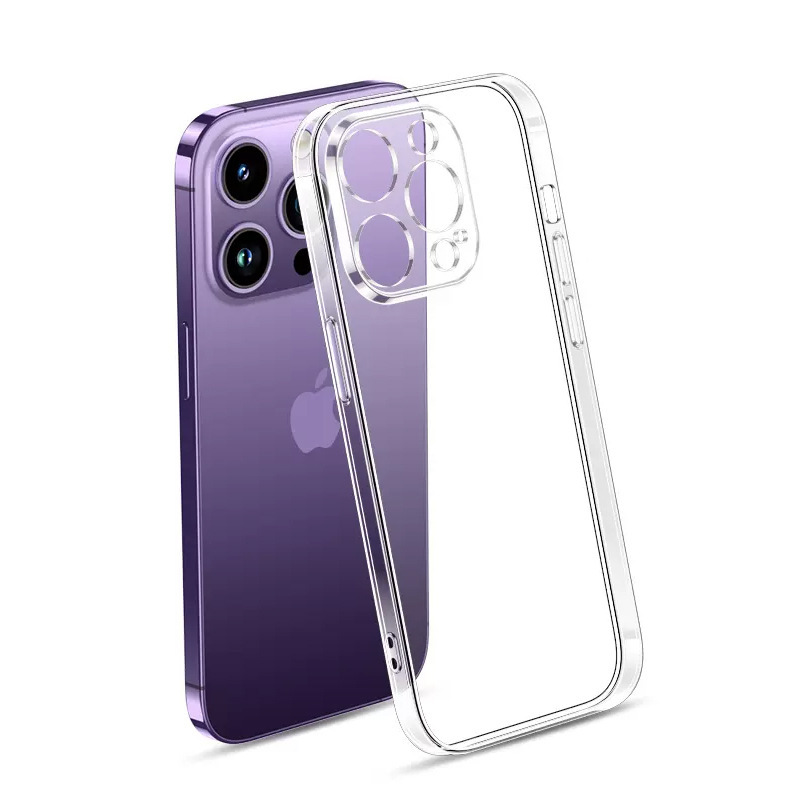 Baitong の新しいモデルは、iPhone17ProMax16Plus 透明携帯電話ソフトシェルシリコンストレートエッジエアバッグ落下防止に適しています。|undefined
