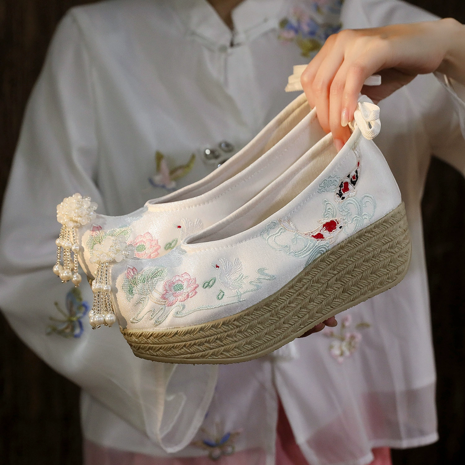 Lotus 2024 Летняя новая обувь Hanfu