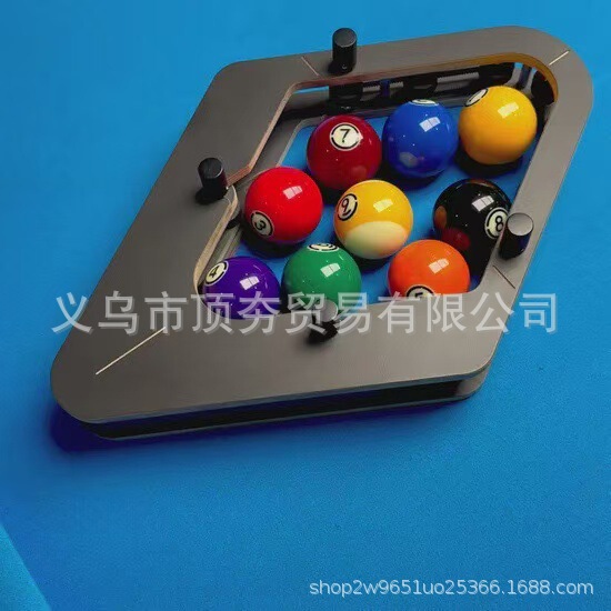 New Model of Billiard Rack 9-Ball Pro for Cross-Border Independent Websites, Billiard Rack Tools, Decorative Items, and Crafts