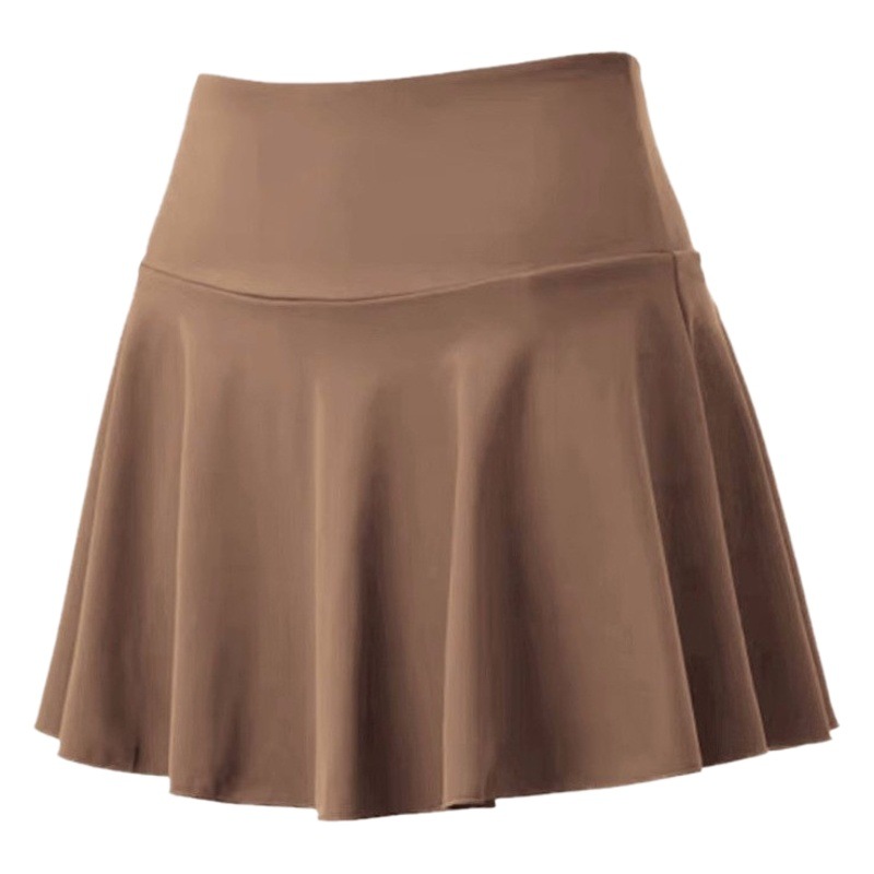 Large Size Sports Fitness Shorts Women's Anti-walking Outdoor Quick-drying Culottes Running Breathable Gym Skirt Tennis Skirt