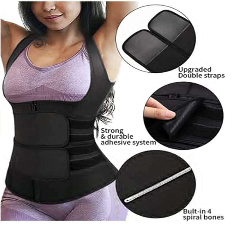Sports Vest Waist Trainer European and American Palace Corset Adjustable Shapewear Tummy Control Corset Vest Style