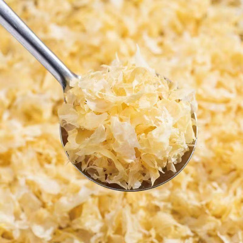 Dried Tremella Mushroom Pieces Yin Er 500g Sun Dried Snow Fungus for Soup and Sweet Desserts overview