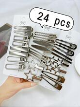 Cute Star Design Hair Clips Barrettes As Gift Y2k Hair