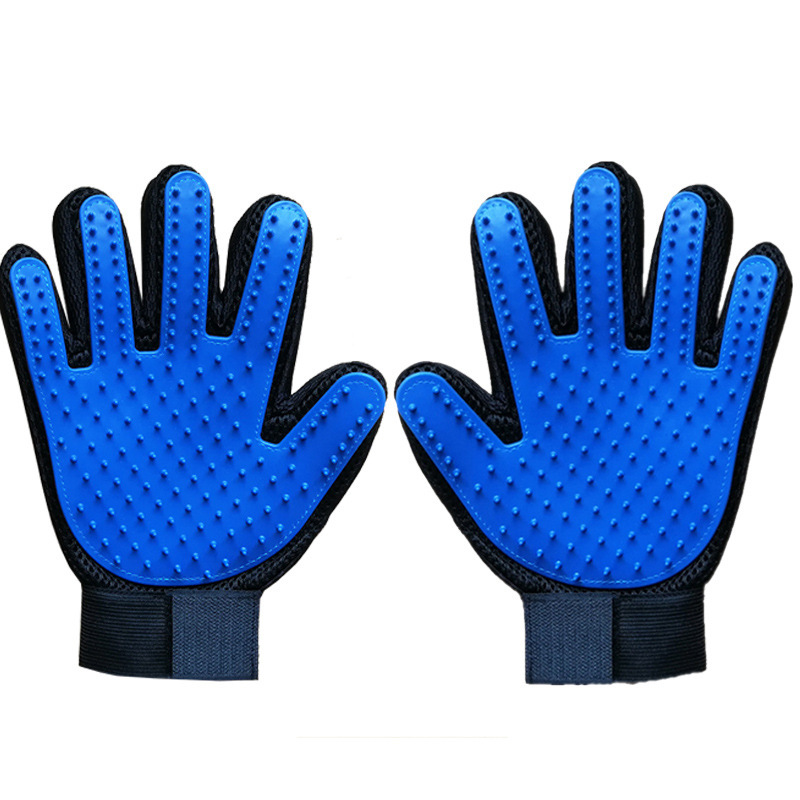Venta caliente transfronteriza, guantes para gatos, gatos y perros, baño, masaje, guantes de belleza, pelaje flotante, limpiador rápido de pelo de gato