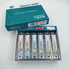金達の強い人の爪切りのT6625-7のかわいい大きいサイズの平口の爪切りの携帯家庭用ネイルツールの卸売り