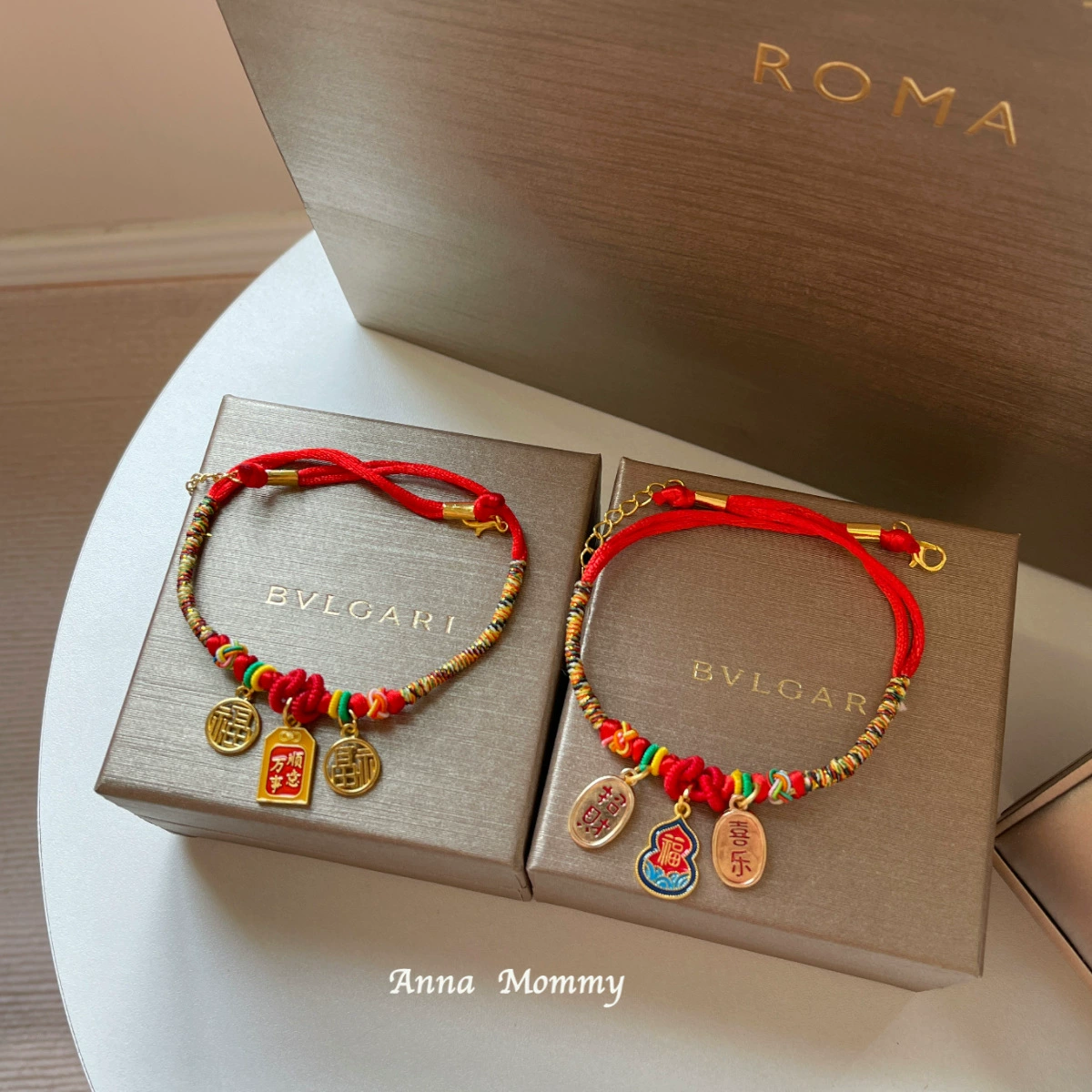 Домашние животные красные веревки Ожерелье Аксессуары Кошки Собаки Симпатичные украшения Ожерелье Ожерелье Ожерелье Удачи