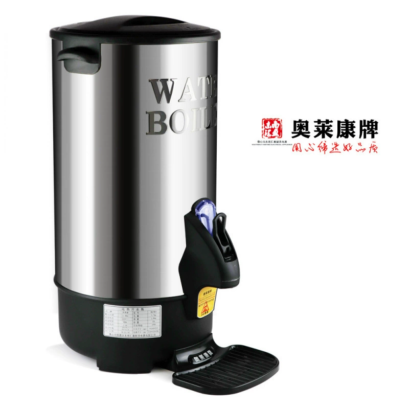 Электрический чайник из нержавеющей стали 304 в европейском стиле, ведро для воды, ведро для чая с молоком, ведро для супа, ведро для кофе, двухслойная постоянная температура.