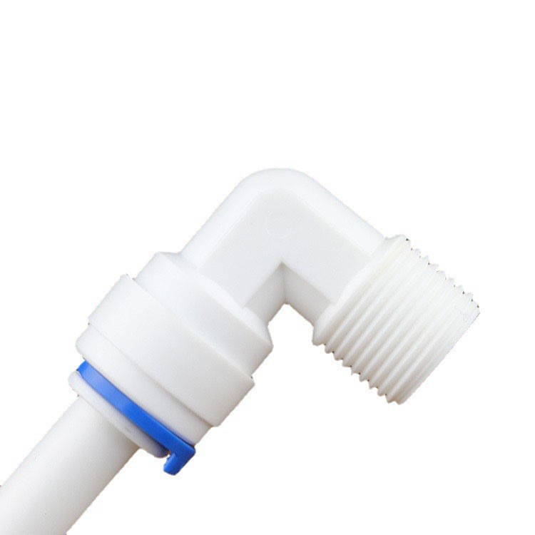 Venta al por mayor purificador de agua conector tres puntos bomba de agua codo 3 puntos dientes girar 3 puntos conexión rápida RO purificador de agua conector 4066