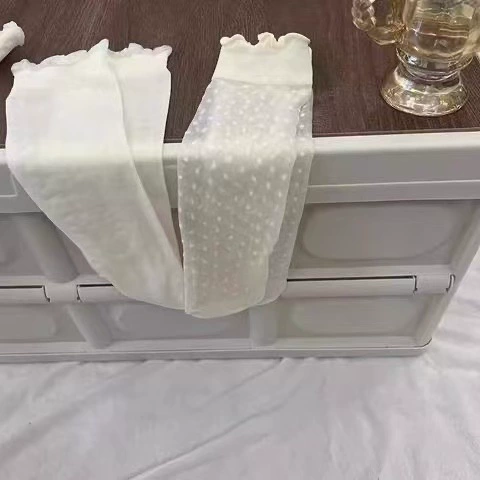 Летние тонкие шелковые милые колготки, стиль лолита