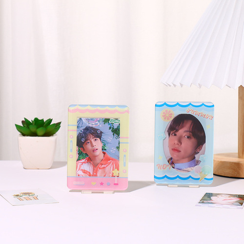 Original new small card display stand card brick standing card Gu card sleeve Gupan desktop card sleeve protection card sleeve