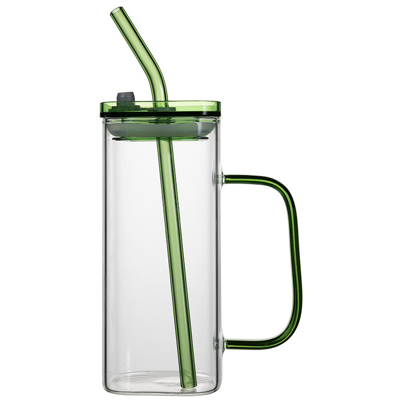 Mango verde con cubierta de color