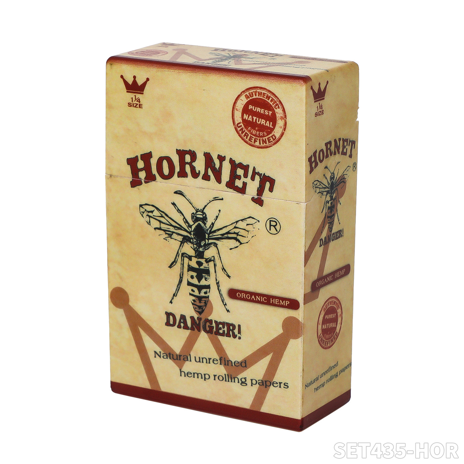hornet弹开式半自动塑料烟盒套装 大黄蜂图案烟盒 Cigarette Cas