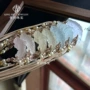 多色雕刻云纹双面玉佩