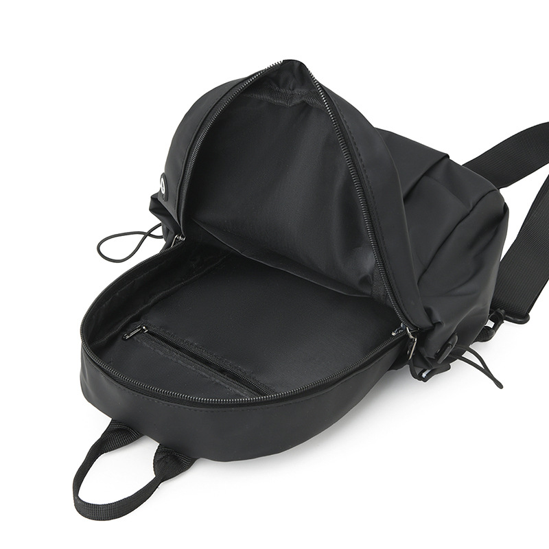 Nuevo bolso de pecho para hombre, bolso de mensajero de tendencia casual, bolso de hombro impermeable deportivo, mochila de viaje ligera de moda al por mayor