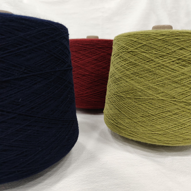 60% Fox velvet 40% mercerized wool natural animal fiber woolen yarn 16S/2 Inner Mongolia yarn