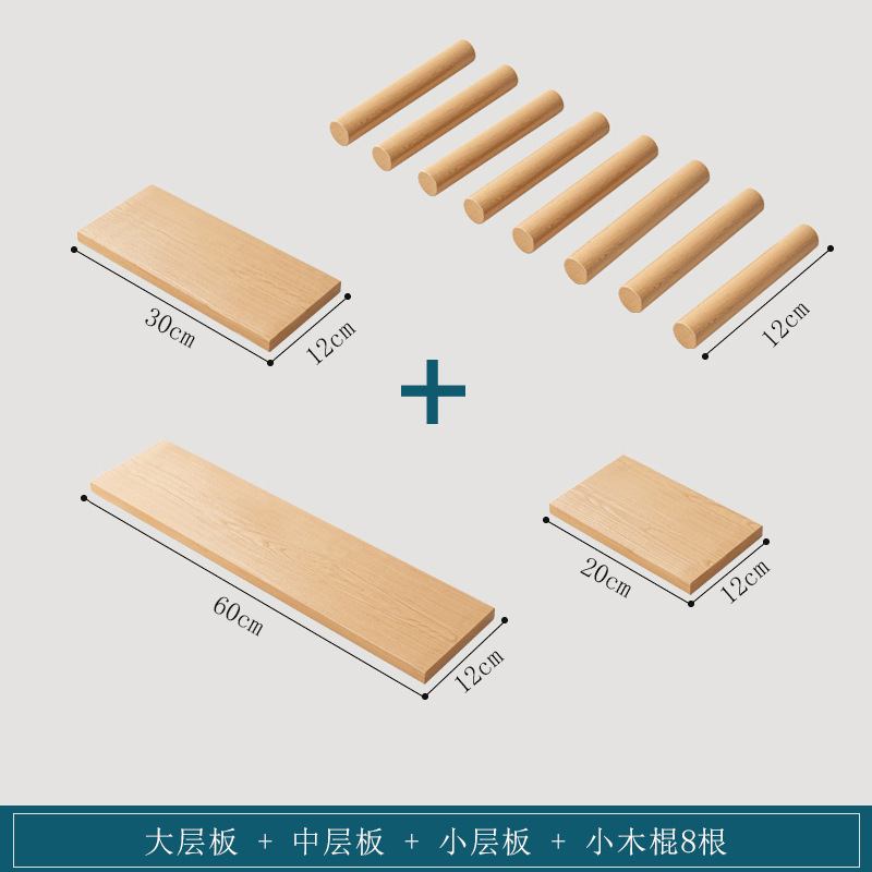 puerta de entrada madera sólida agujero de madera placa de agujero estante de pared de pared