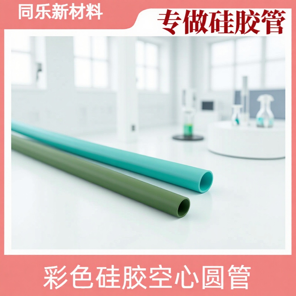 彩色硅胶空心圆管 基站污水管清水箱进水管软管现货批发硅橡胶