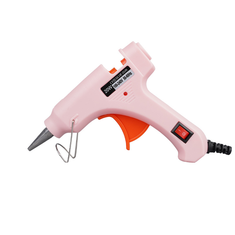 Juego de Mini Pistola de Silicona Caliente 20W con Certificación UL, para Bricolaje Manual