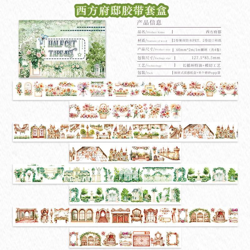 웨스턴 저택 테이프 세트