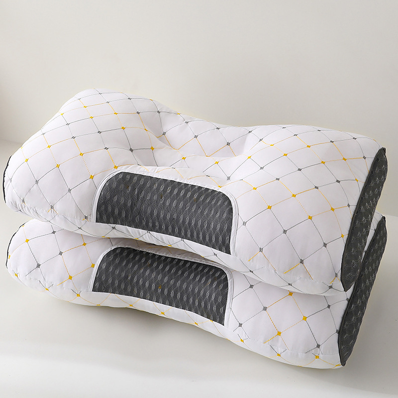 新型スパマッサージ枕、洗えるネックピロー芯、家庭用睡眠補助枕芯、ネックピローを越境販売|undefined