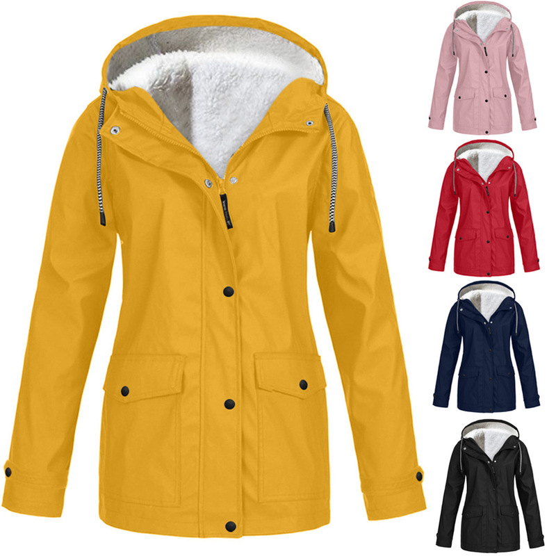 2022 Amazon ebay Explosions European and American Autumn and Winter fleece-lined Jacket Outdoor Mountaineering Suit Hooded Jacket Rustic Jacket 2022 Amazon ebay Explosions European and American Autumn and Winter fleece-lined Jacket Outdoor Mountaineering Suit Hooded Jacket Rustic Jacket