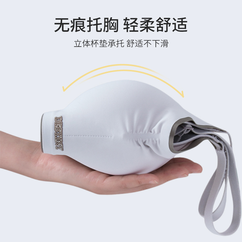 Caixianer 3311 工場直販、大きな胸を小さく見せる女性用通気性ブラジャー、ワイヤーなし下着|undefined
