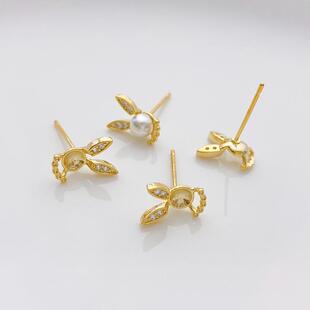 14K����ɫ΢��ʯ�ɐ��ö����ᔿ���������diy�ֹ����Ʒ���