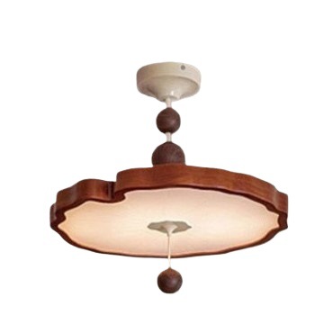 Dormitorio francés, estética retro de la dinastía Song, iluminación de la habitación, atmósfera antigua, estudio de madera maciza, lámpara de comedor, candelabro de hoja de loto