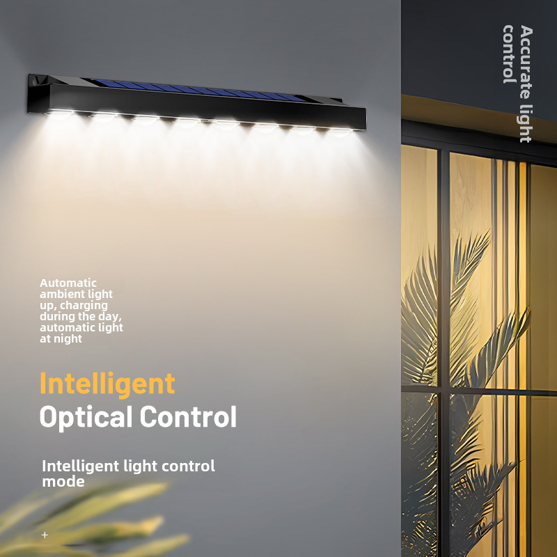 국경 간 새로운 야외 태양 시그니처 라이트 임베디드 스트립 라이트 LED 천장 조명 직사각형 스포트라이트