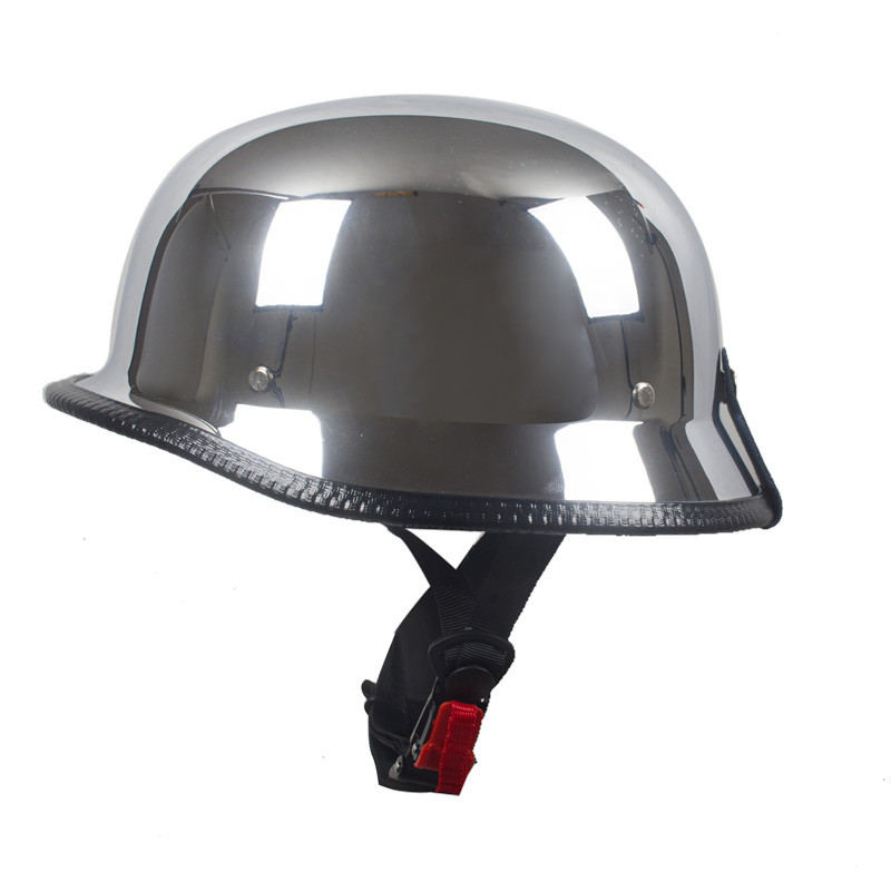 Cross-border Special for Electroplating Retro Battery Electric Car Helmet Battery Car German Retro Men's and Women's Four Seasons Foreign Trade Helmet