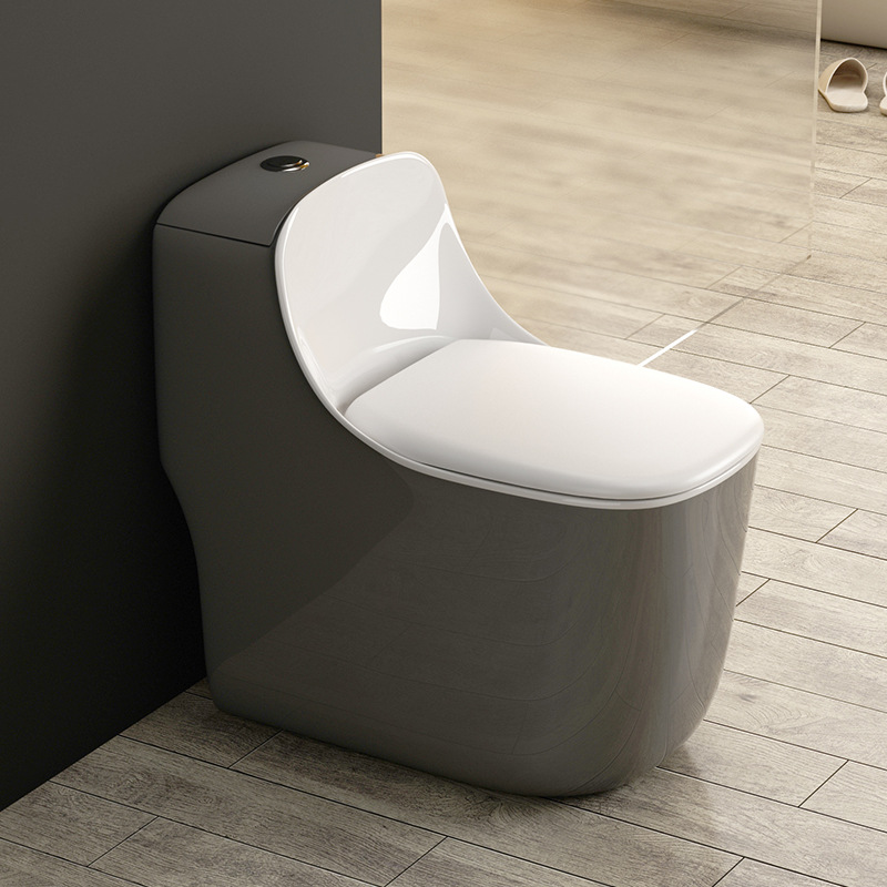 inodoro de bombeo individual de tipo pequeño gran impulso asiento de inodoro doméstico tipo sifón de supertorsión asiento de hotel anticongelante doméstico