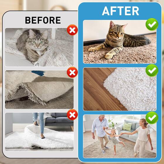 Cross-Border Pu Washable Movable Carpet Stickers Reusable Square Shape Yoga Mat Carpet Protection