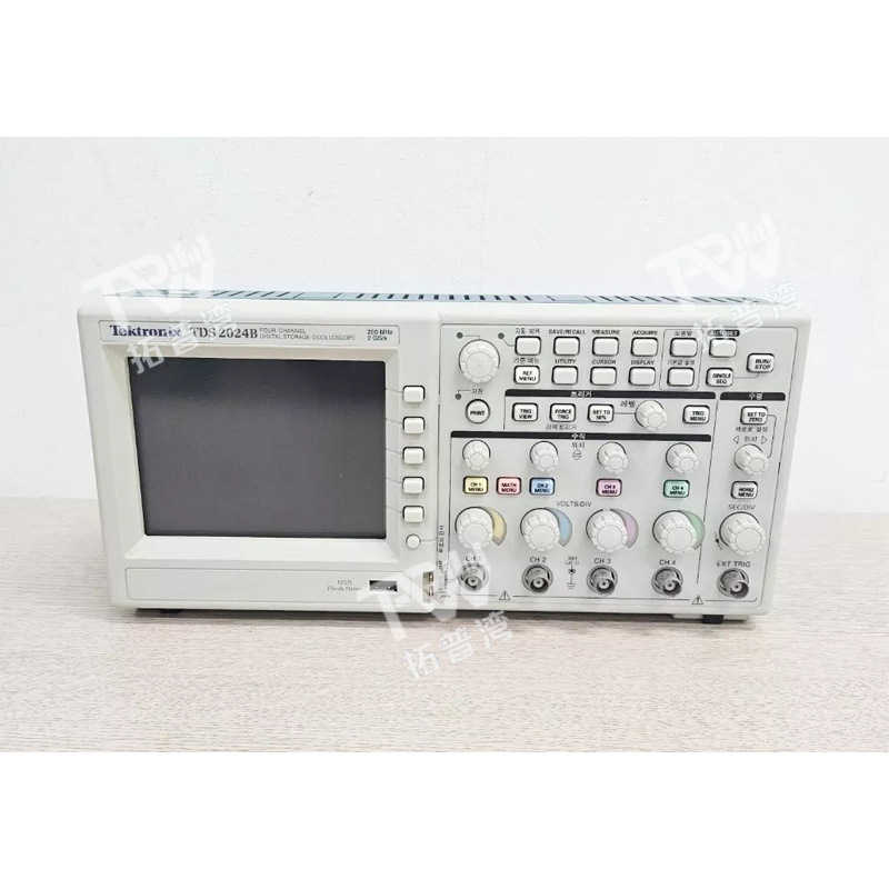 Tektronix 泰克 四通道 TDS2024B 数字存储示波器 200 MHz