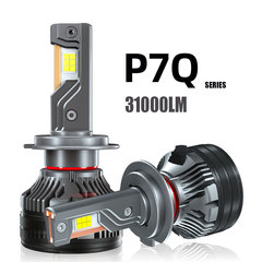 75wハイパワー三銅管led自動車ヘッドライトh7超亮h4遠近光一体自動車ledライトp7q